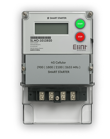 Smart motor starter with real-time monitoring for single phase automation Smart motor starter with real-time monitoring for single phase automation